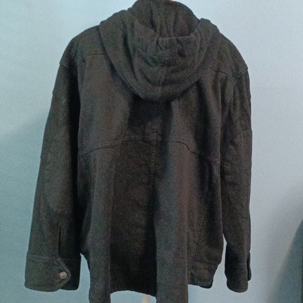 Free People | We The Free Marlie Washed Black Utility Jacket - Picture 7 of 7